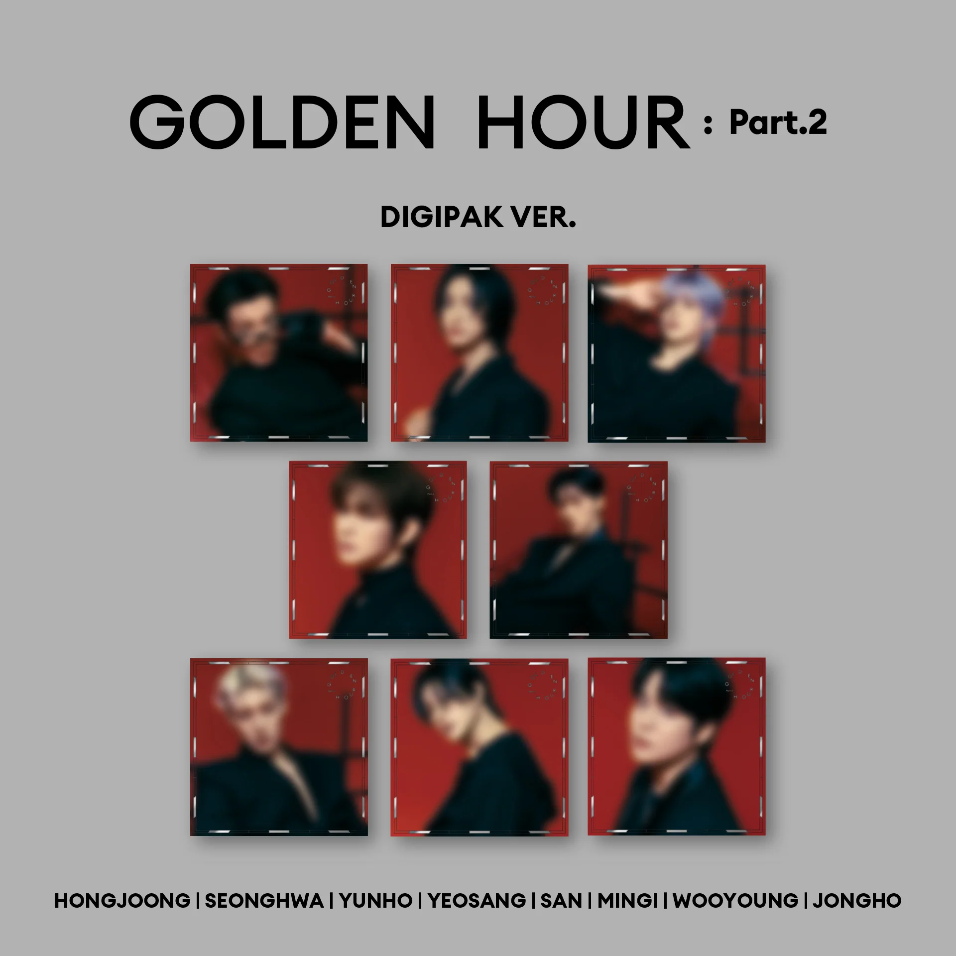 [2/16 BERLIN FANSIGN] ATEEZ - GOLDEN HOUR : Part.2 - Image 3