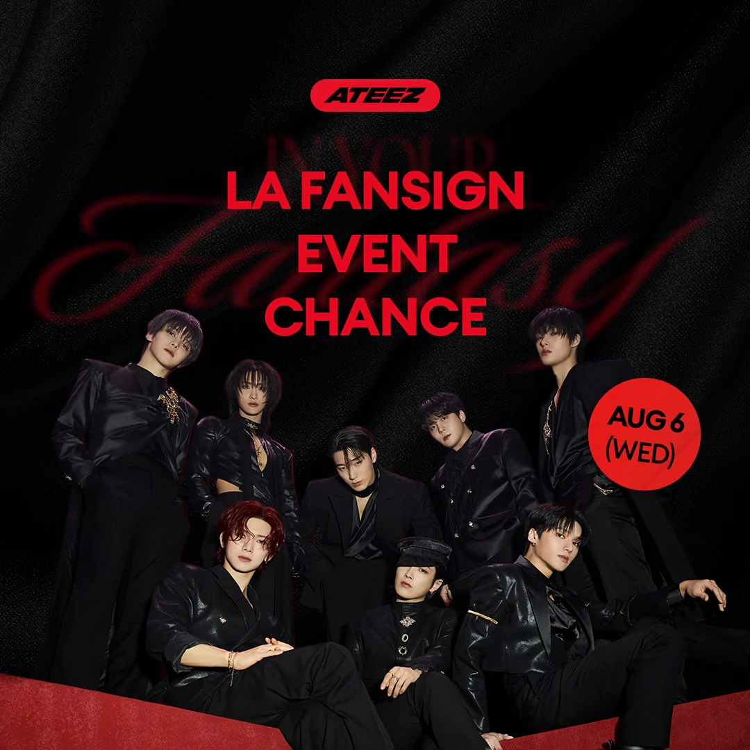 [8/6 LA FANSIGN] ATEEZ - GOLDEN HOUR : Part.3 'In Your Fantasy Edition'