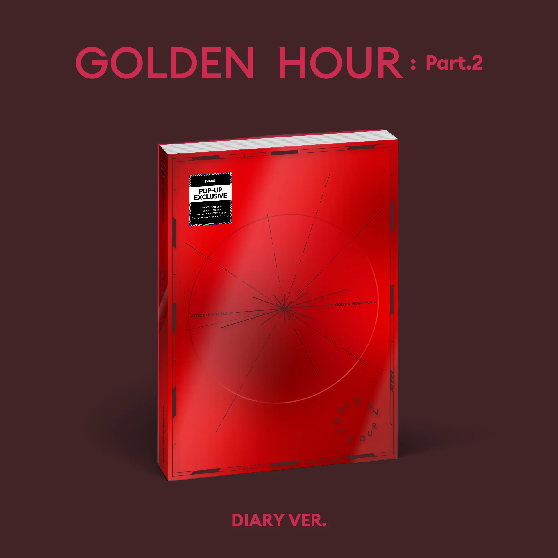 ATEEZ - GOLDEN HOUR : Part.2 - POP-UP Exclusive - Image 3