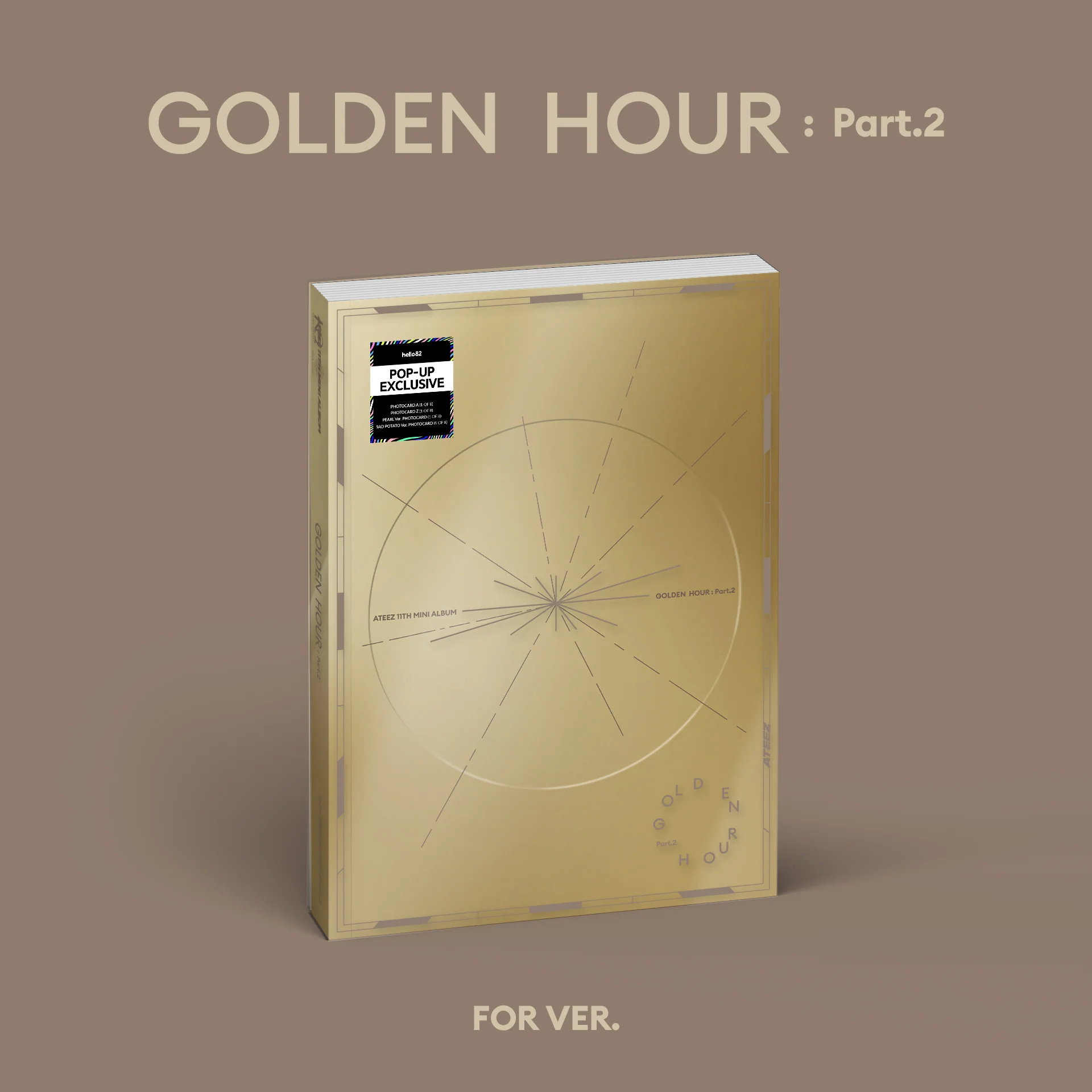ATEEZ - GOLDEN HOUR : Part.2 - POP-UP Exclusive - Image 4