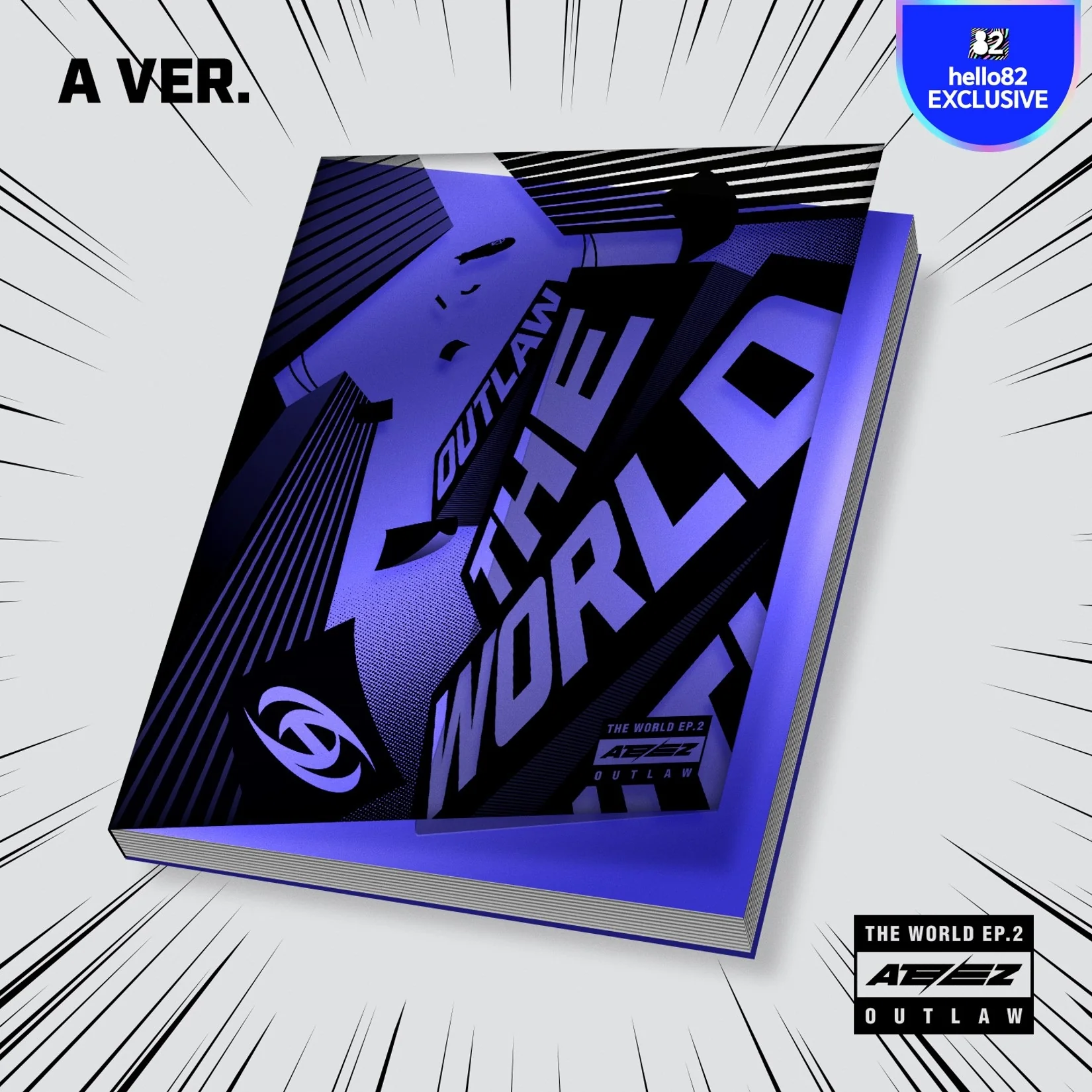 ATEEZ - THE WORLD EP.2 : OUTLAW - hello82 Exclusive - Image 2