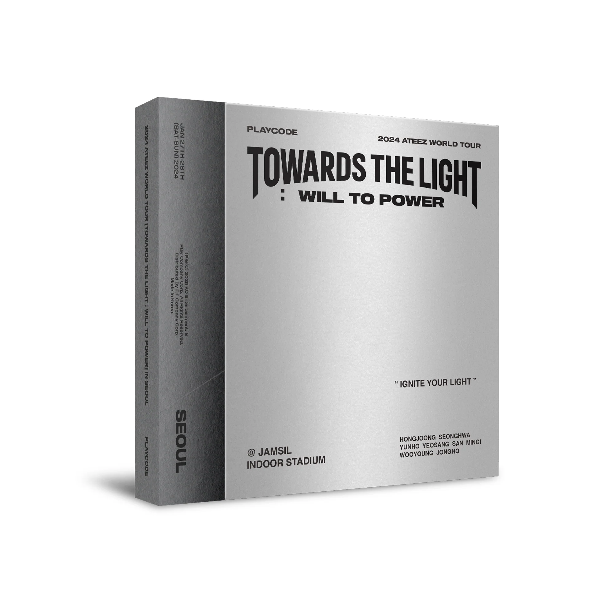 ATEEZ - [TOWARDS THE LIGHT : WILL TO POWER] IN SEOUL (PLAYCODE)