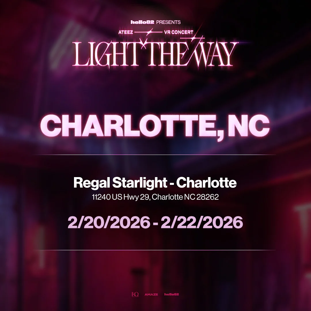 ATEEZ VR CONCERT : LIGHT THE WAY in CHARLOTTE, NC