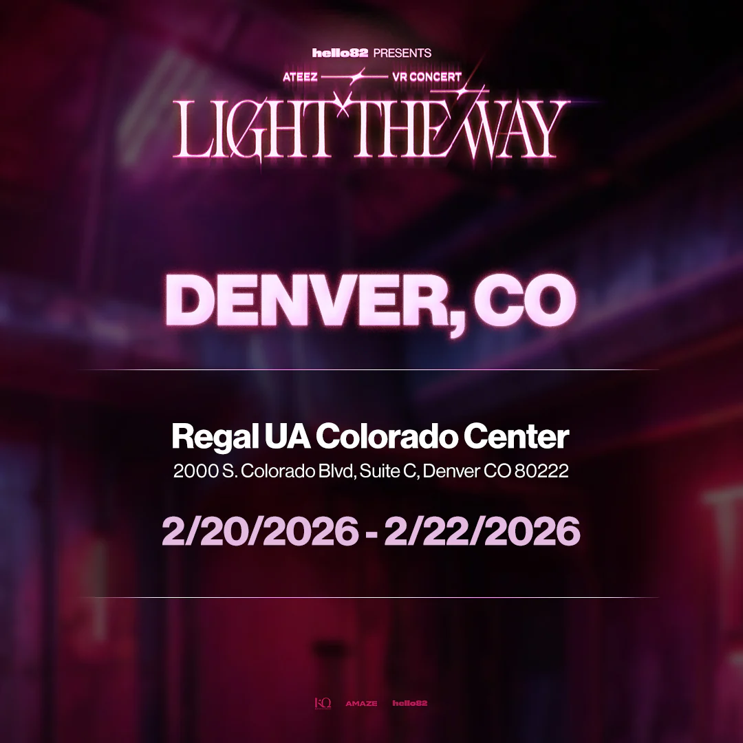 ATEEZ VR CONCERT : LIGHT THE WAY in DENVER, CO