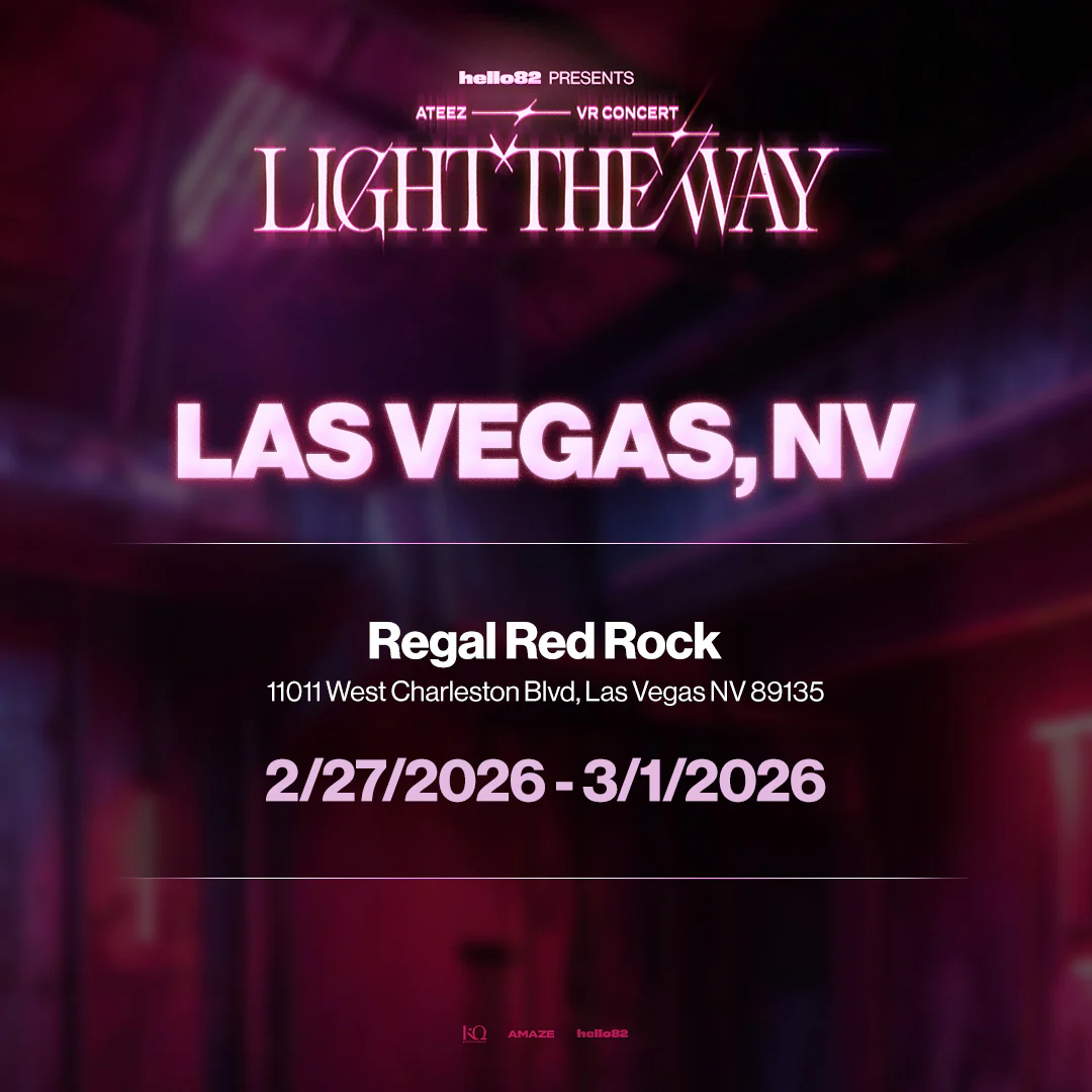 ATEEZ VR CONCERT : LIGHT THE WAY in LAS VEGAS, NV