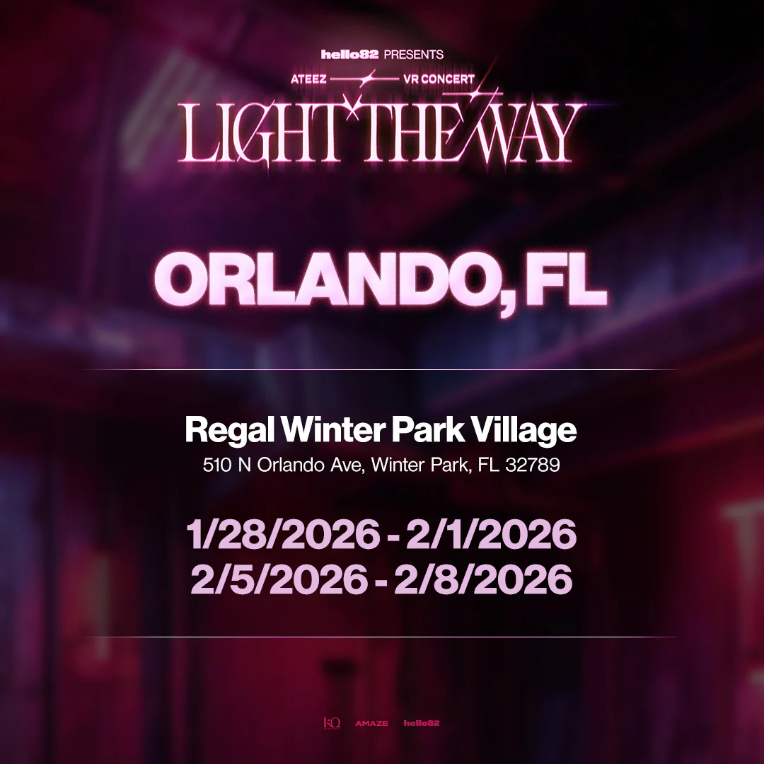 ATEEZ VR CONCERT : LIGHT THE WAY in ORLANDO, FL