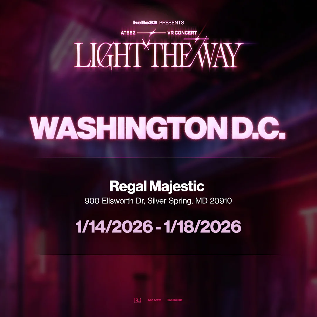 ATEEZ VR CONCERT : LIGHT THE WAY in WASHINGTON D.C.