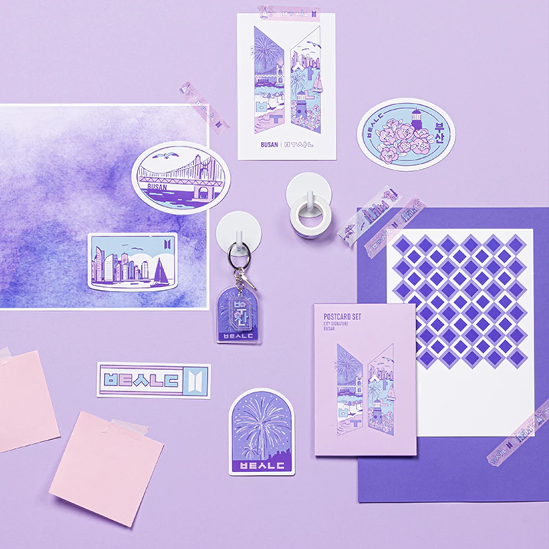 BTS - Yet To Come In BUSAN - Masking Tape Set - Busan - Image 5