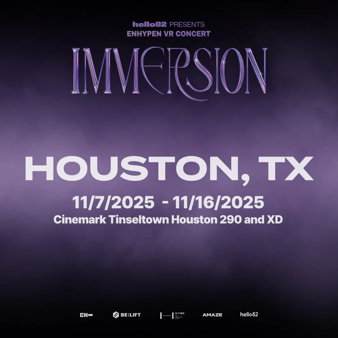 <ENHYPEN VR CONCERT : IMMERSION> in HOUSTON, TX