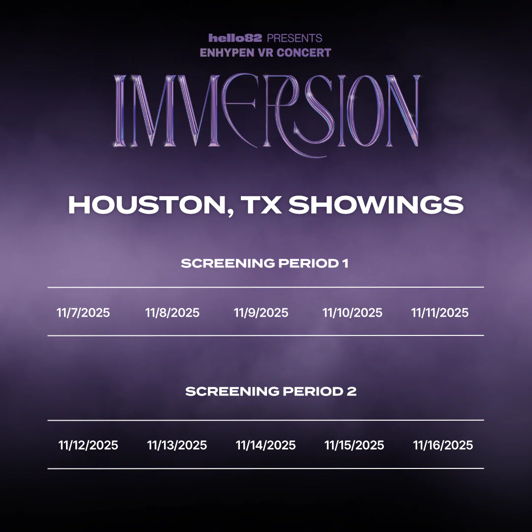<ENHYPEN VR CONCERT : IMMERSION> in HOUSTON, TX - Image 3