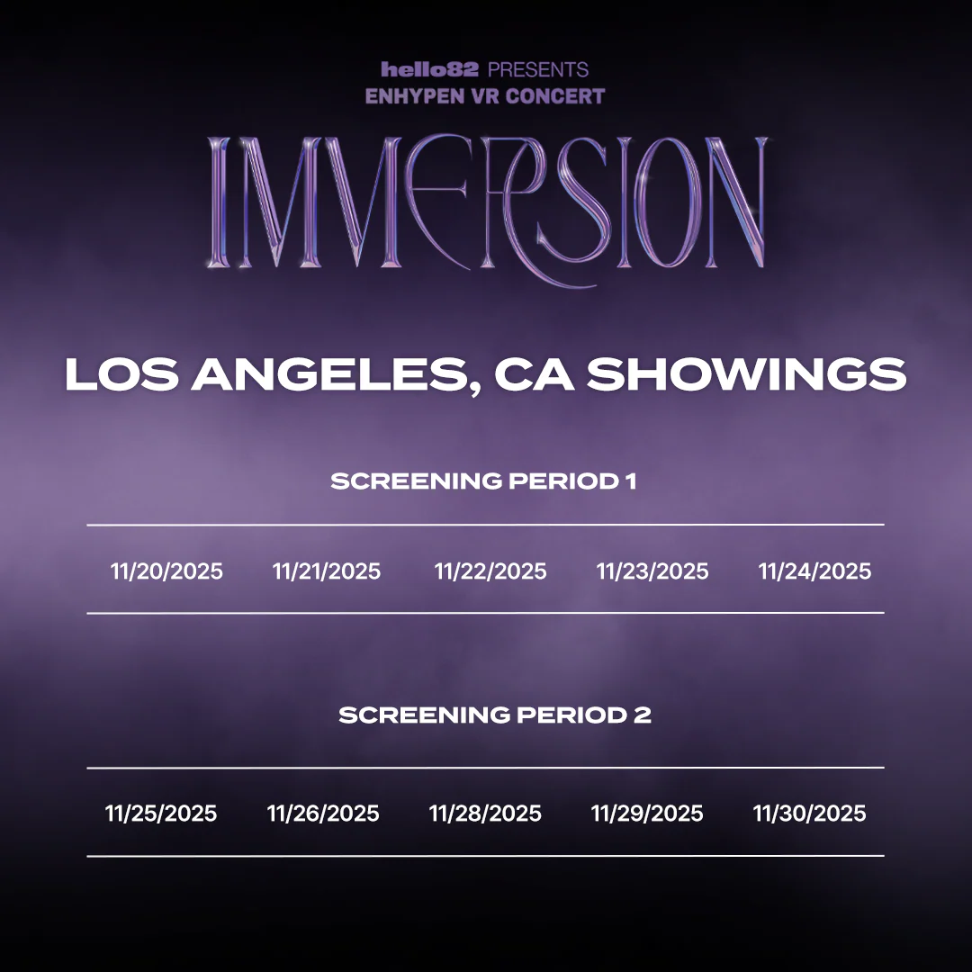 <ENHYPEN VR CONCERT : IMMERSION> in LOS ANGELES, CA - Image 3