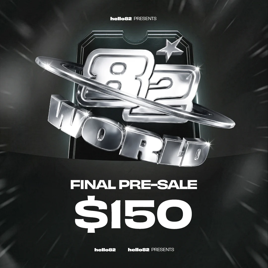 [FINAL PRE-SALE] 82WORLD : LA Tickets