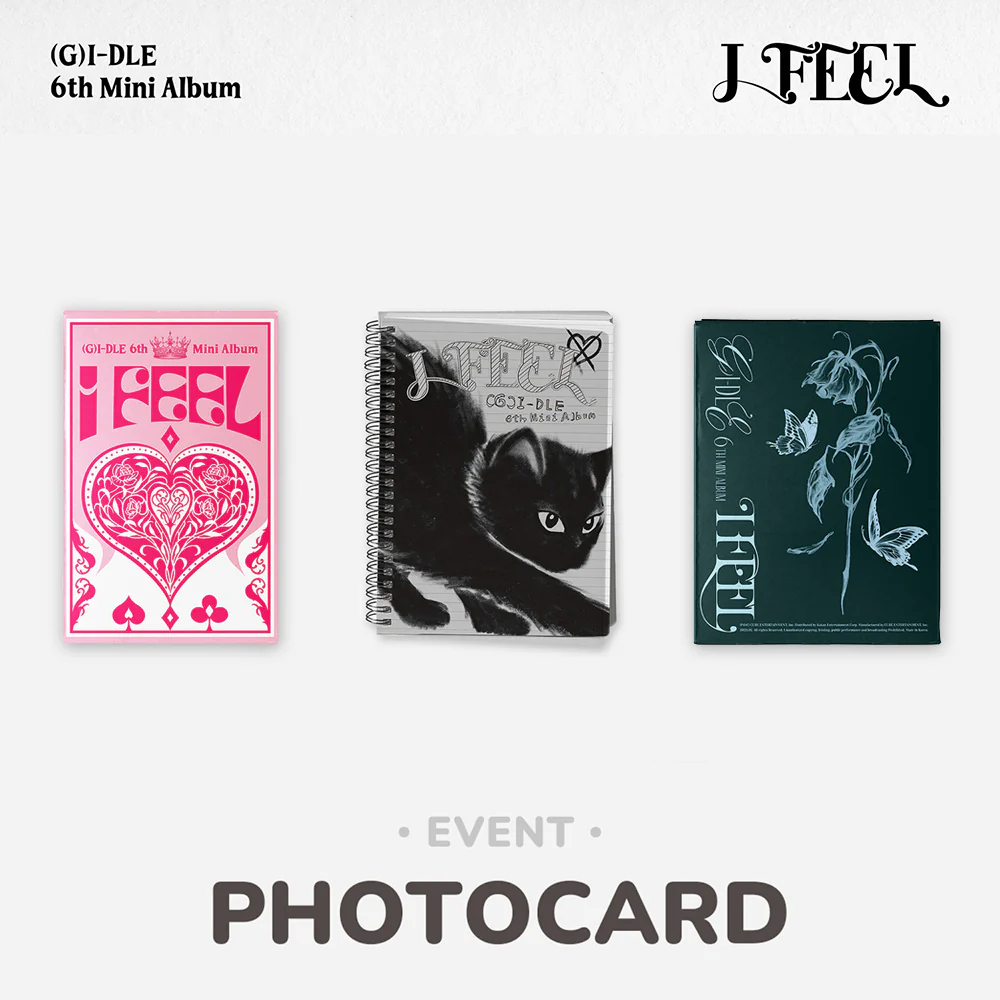 (G)I-DLE - 6th MINI ALBUM : I feel