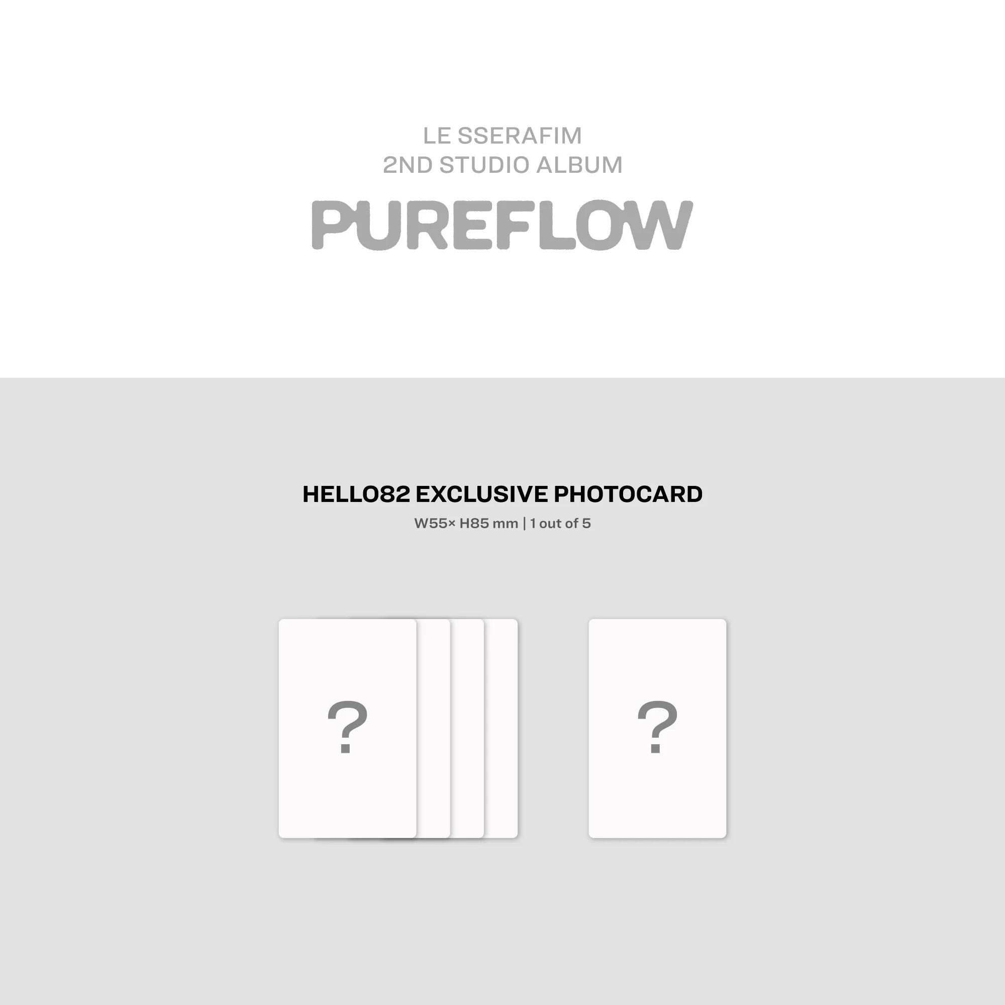 LE SSERAFIM - 2nd Studio Album ‘PUREFLOW’ pt.1 (hello82 Exclusive) - Image 7