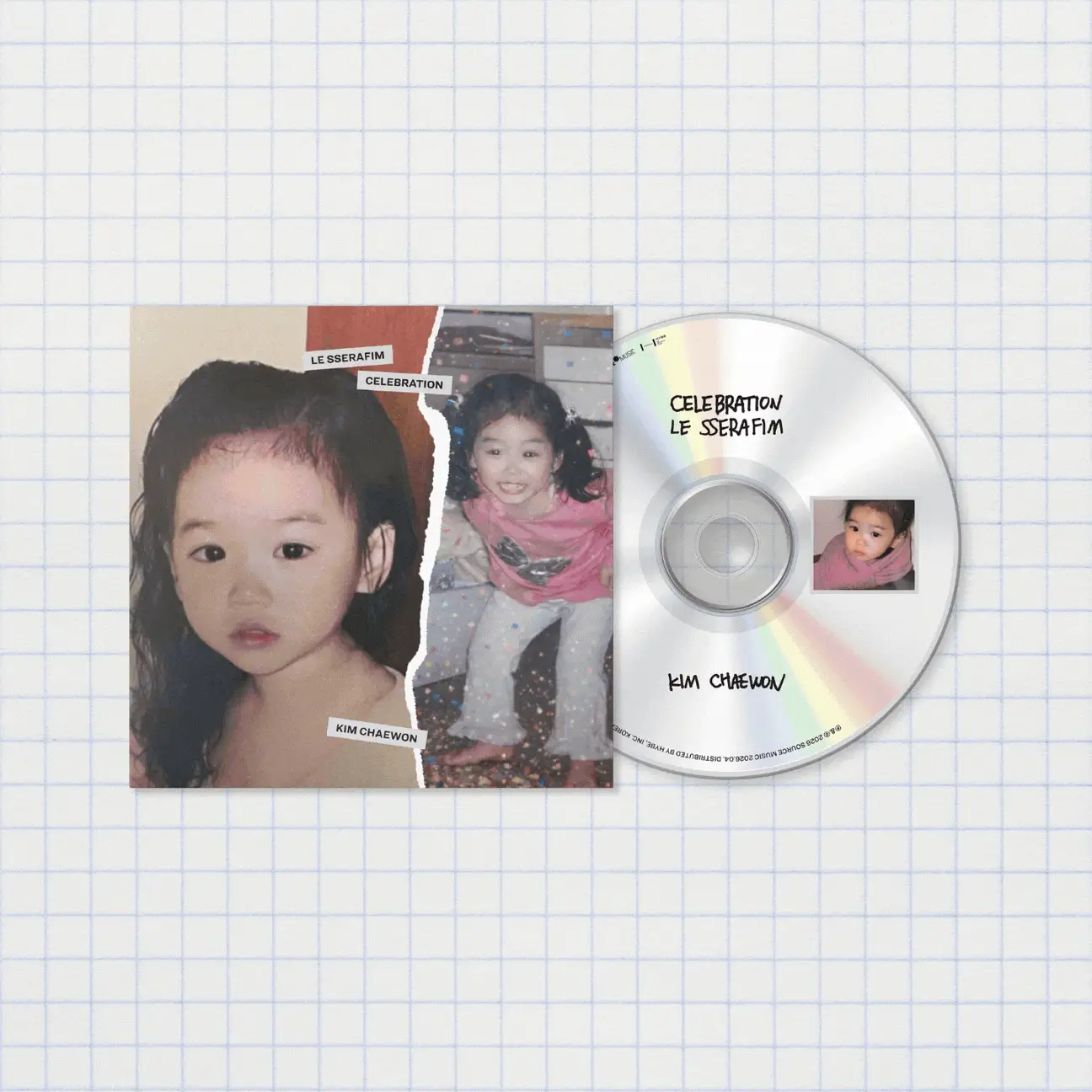 LE SSERAFIM - 'CELEBRATION' Single CD