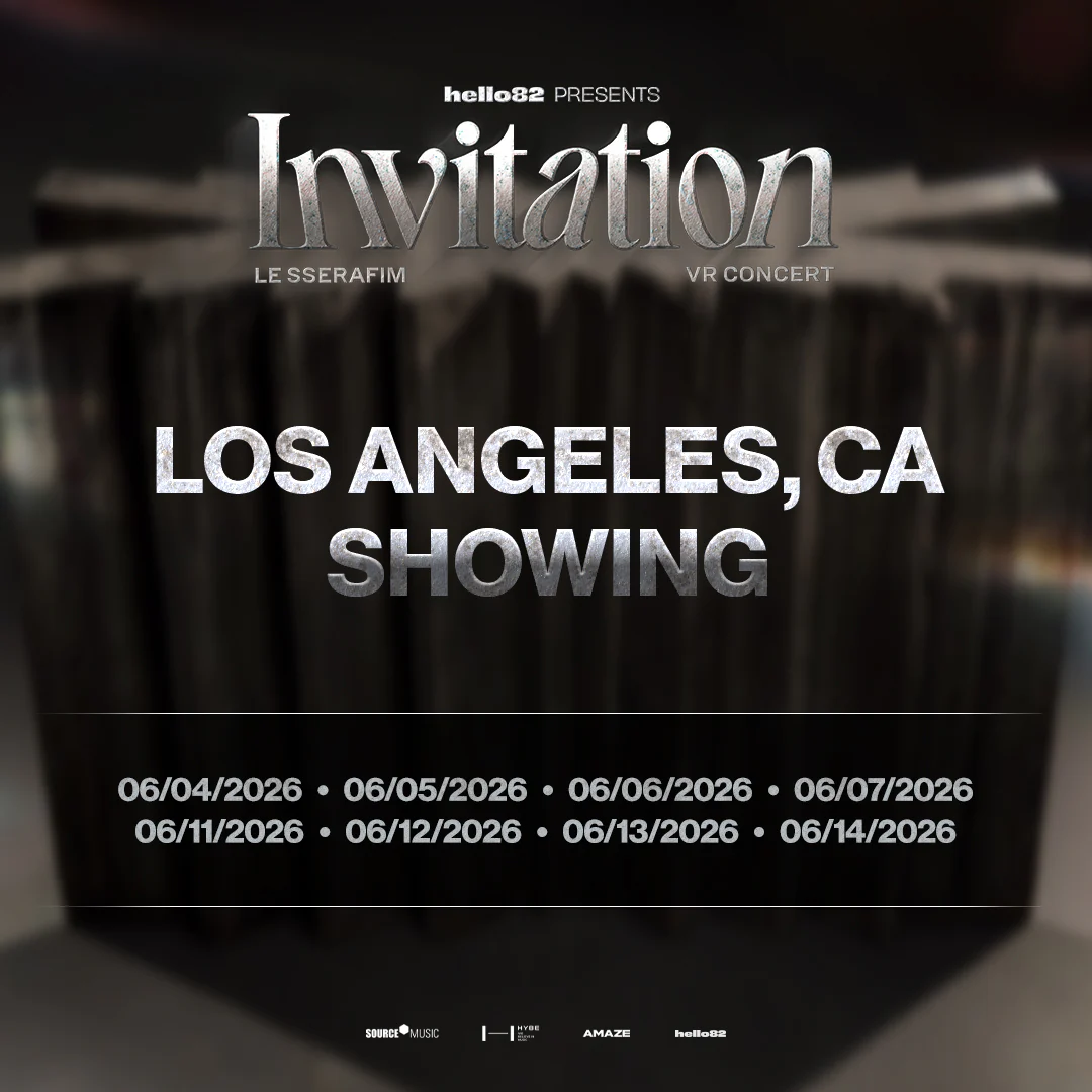 LE SSERAFIM VR CONCERT : INVITATION in LOS ANGELES, CA - Image 4