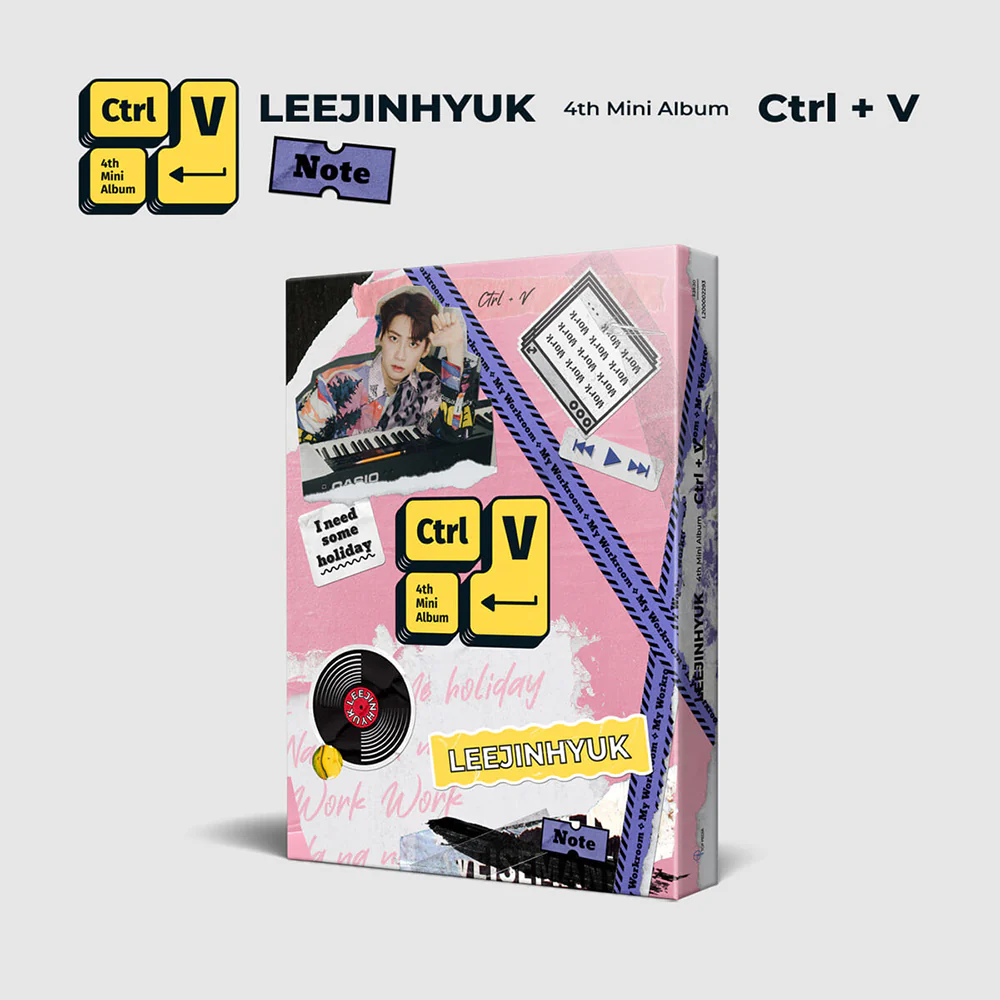 LEE JIN HYUK - 4th MINI ALBUM : Ctrl+V - Image 2