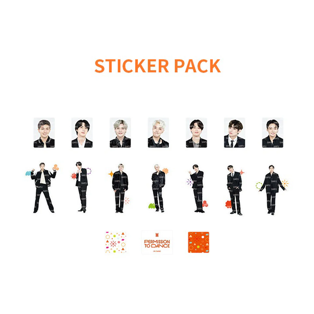 BTS - PTD ON STAGE -  Sticker Pack - Image 2