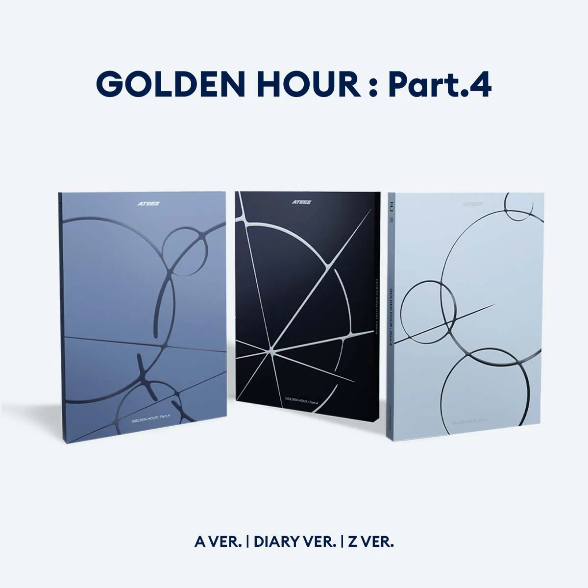 [Signed] ATEEZ - GOLDEN HOUR : Part.4 - Europe Exclusive