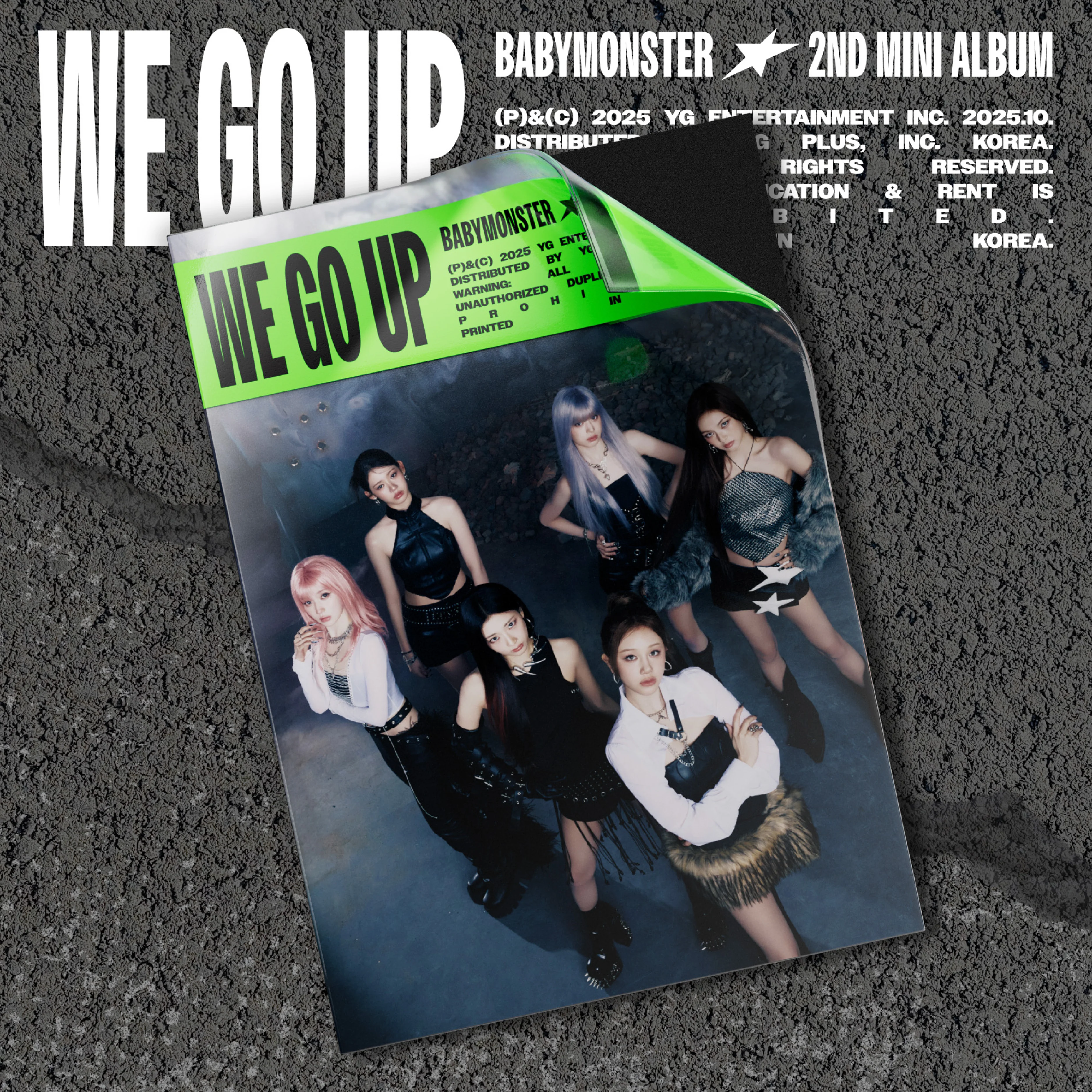 [Signed] BABYMONSTER - WE GO UP - Image 2