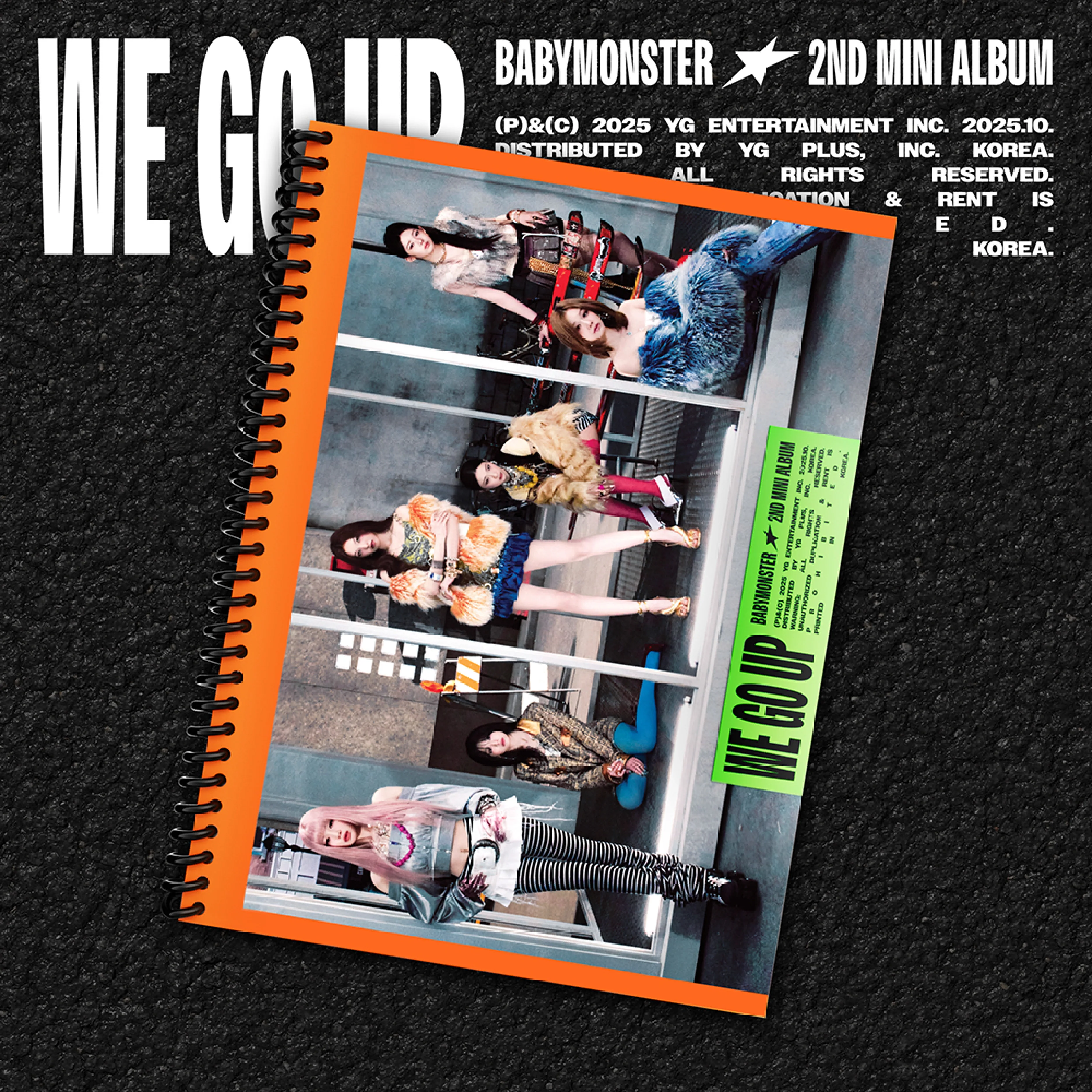 [Signed] BABYMONSTER - WE GO UP - Image 3