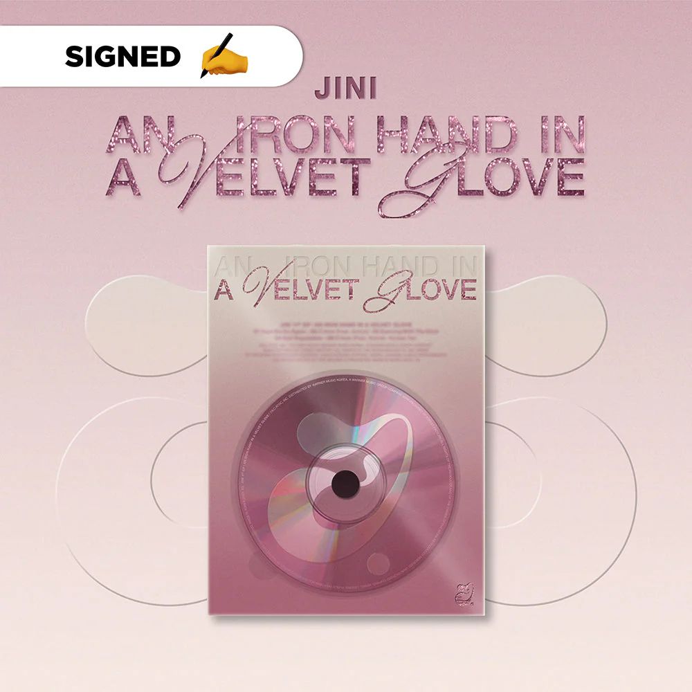 [Signed] JINI - 1st EP : An Iron Hand In A Velvet Glove - Image 3