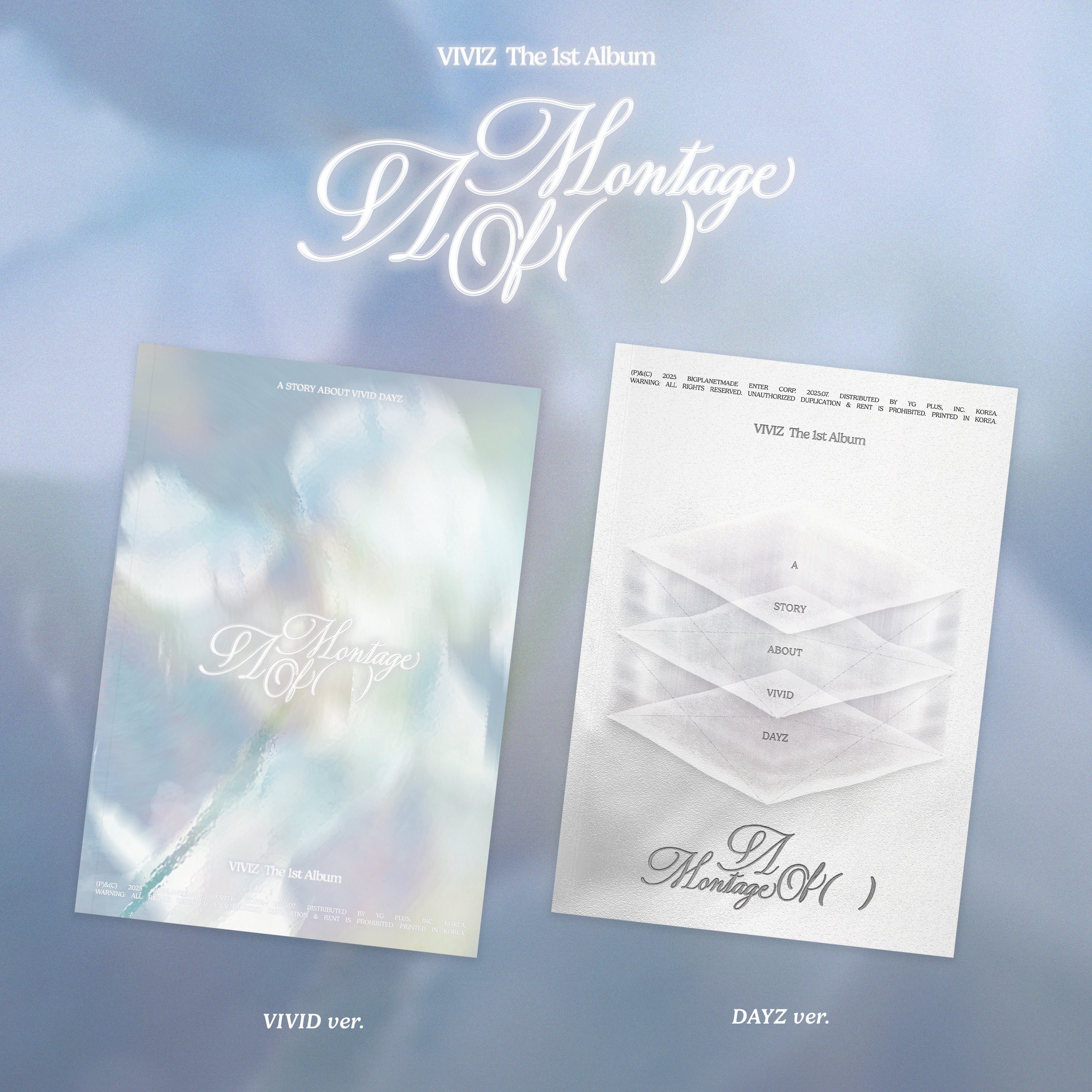 [Signed] VIVIZ - The 1st Album : A Montage of ( ) (Random)