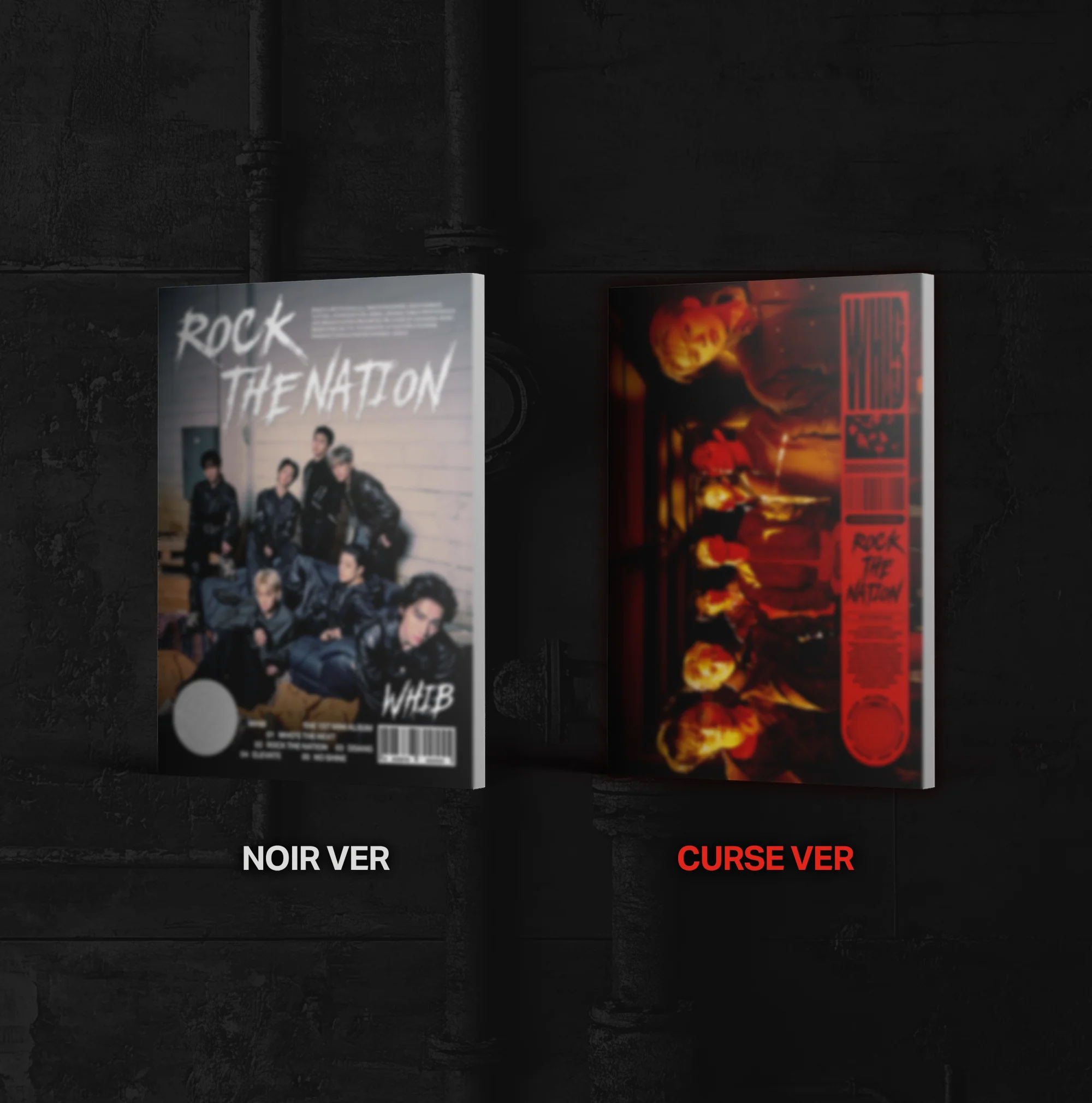 [Signed] WHIB - 1st MINI ALBUM : ROCK THE NATION (Random)