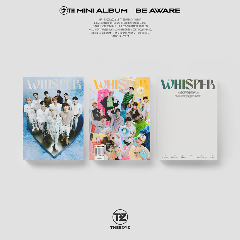 THE BOYZ - 7th MINI ALBUM : BE AWARE - Image 2