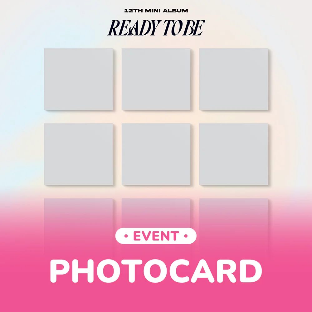 TWICE - 12th MINI ALBUM : READY TO BE [Digipack ver.] (Random)