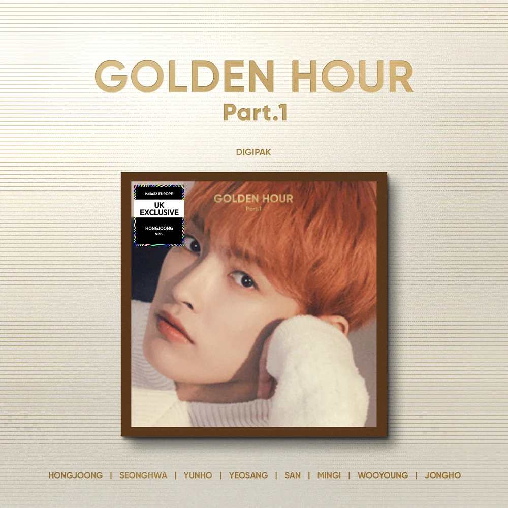 ATEEZ - GOLDEN HOUR : Part.1 - UK Exclusive (Digipak) - Image 2