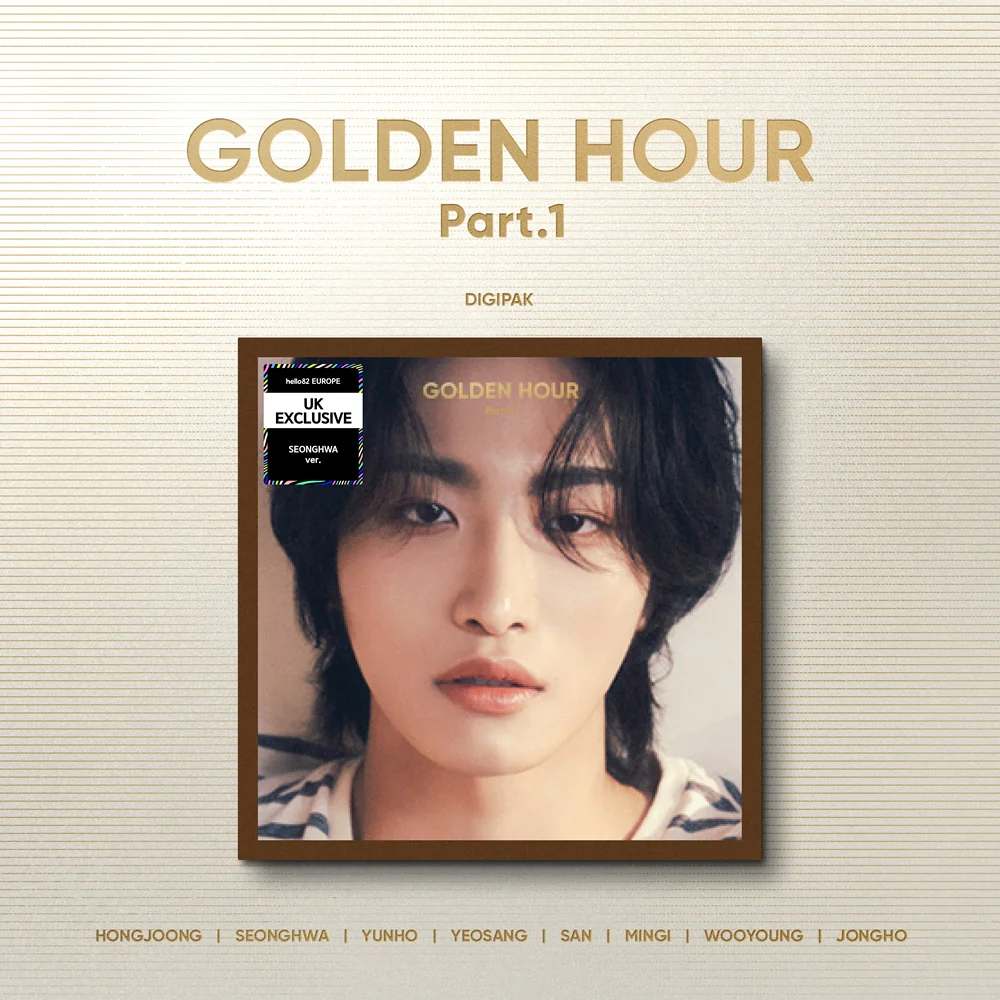 ATEEZ - GOLDEN HOUR : Part.1 - UK Exclusive (Digipak) - Image 3