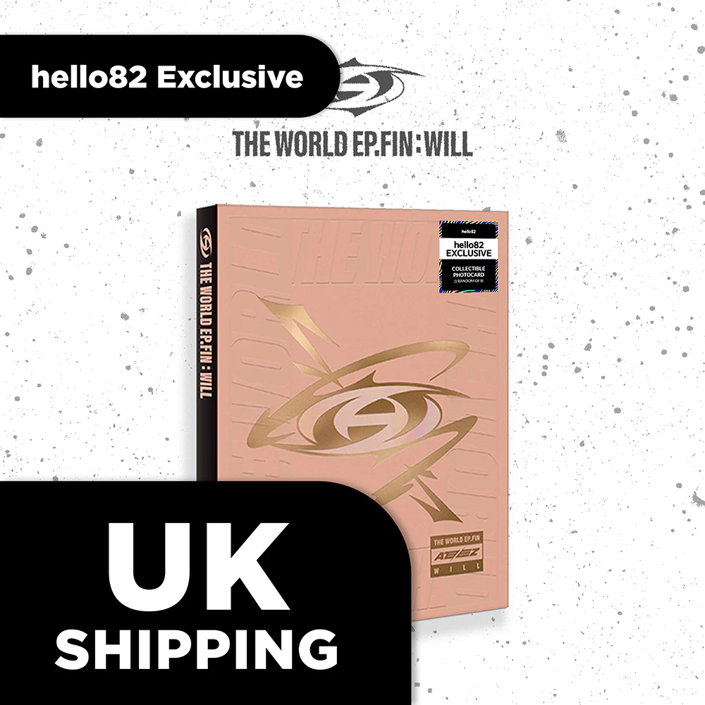 [UK SHIPPING] ATEEZ - THE WORLD EP.FIN : WILL - Europe hello82 exclusive - Image 2