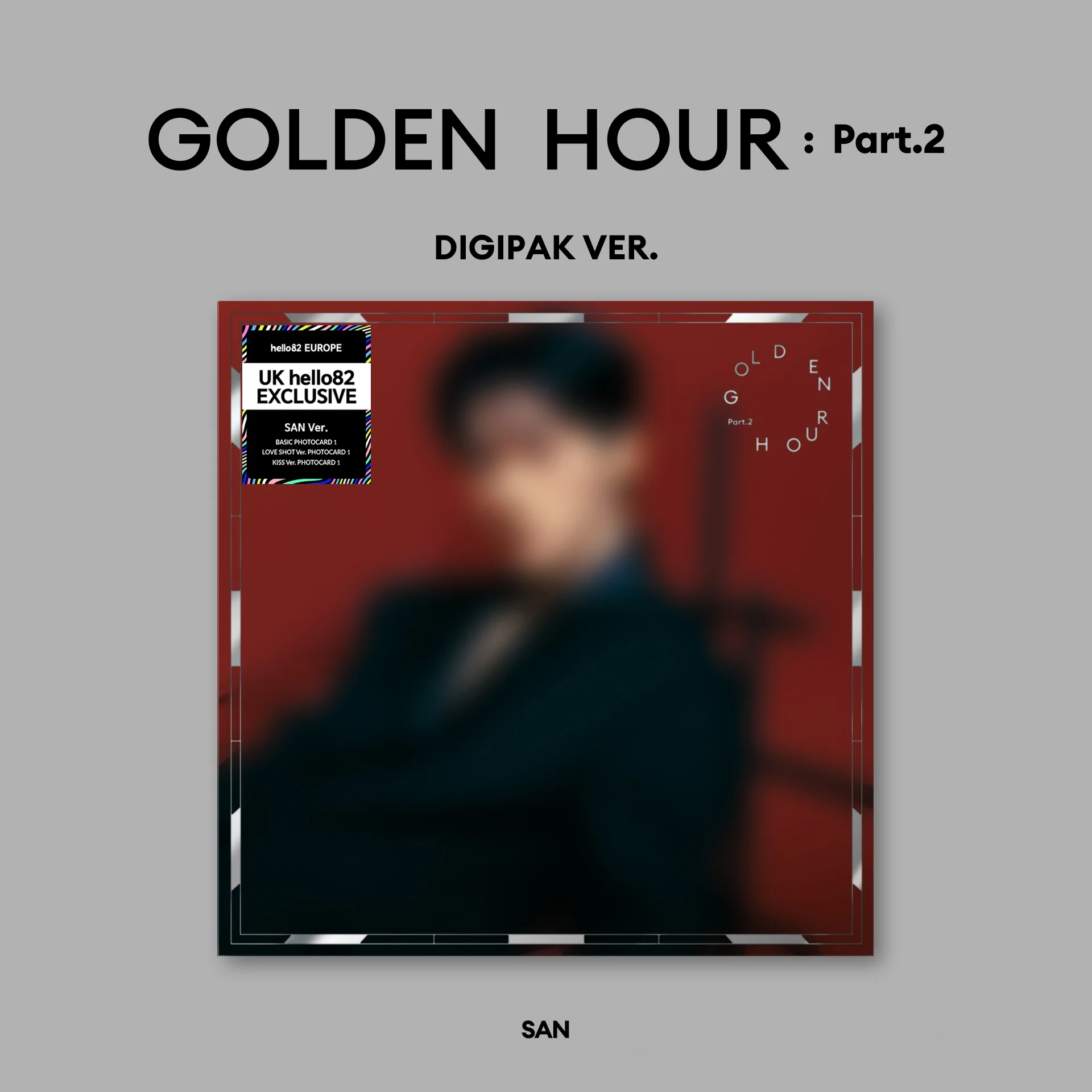 ATEEZ - GOLDEN HOUR : Part.2 - UK hello82 Exclusive (Digipak) - Image 7