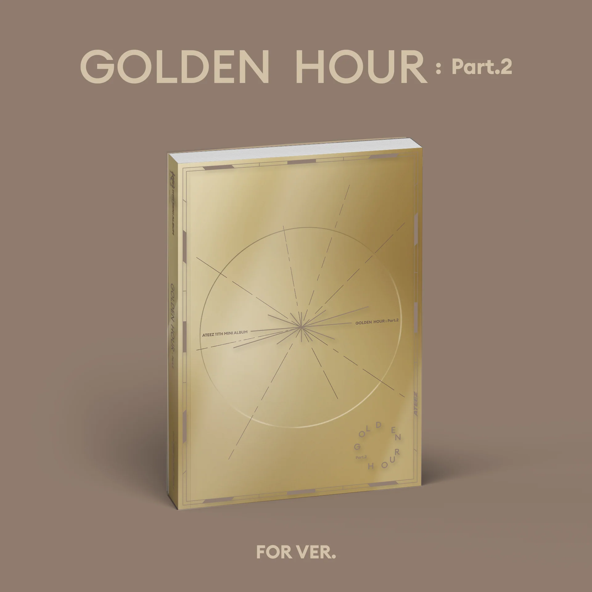 [Signed] ATEEZ - GOLDEN HOUR : Part.2 - Europe Exclusive - Image 4