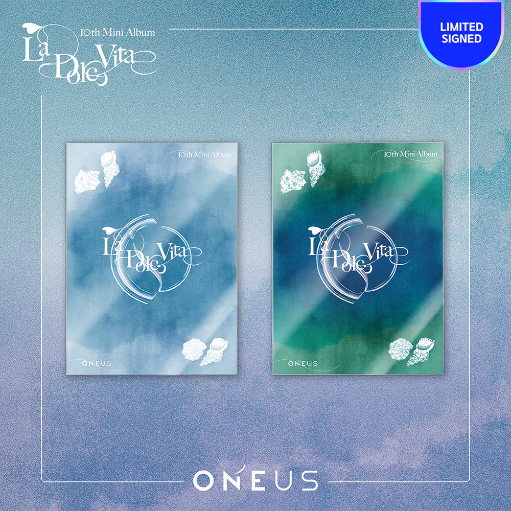 [UK SHIPPING] [Signed] ONEUS - 10th MINI ALBUM : La Dolce Vita
