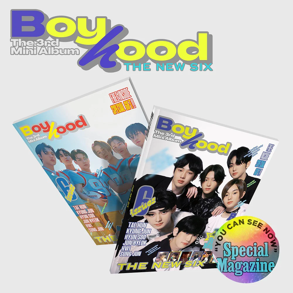 [Video Call] THE NEW SIX (TNX) - 3rd MINI ALBUM : BOYHOOD (Random) - Image 2
