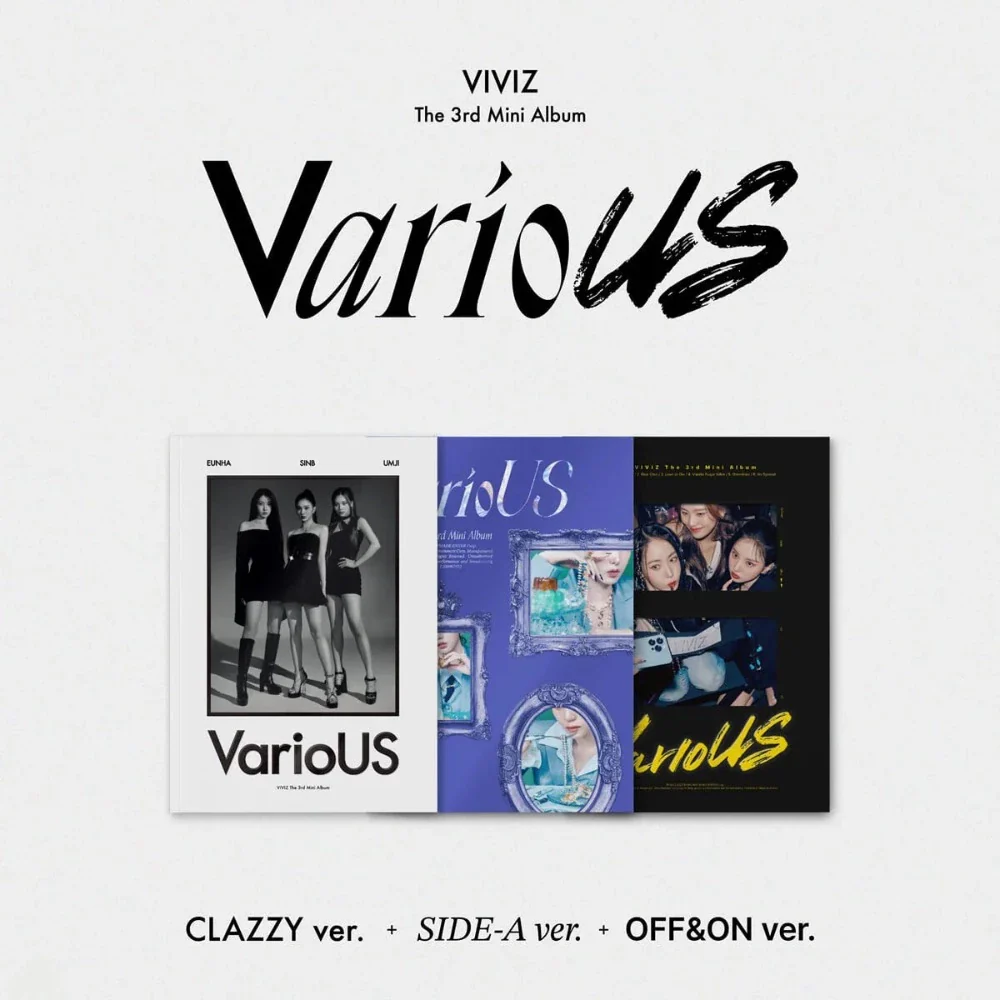 VIVIZ 3rd MINI ALBUM : VarioUS [Photobook ver.]