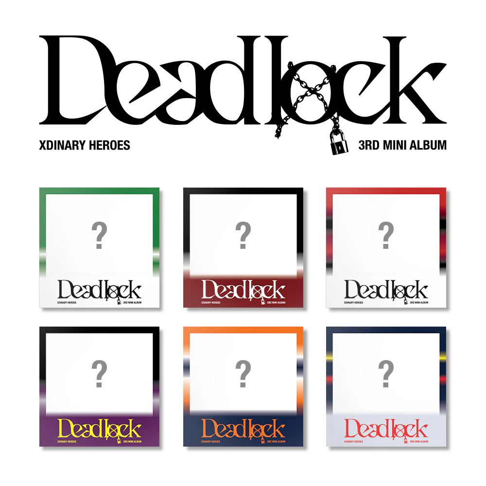 Xdinary Heroes - 3rd MINI ALBUM : Deadlock [COMPACT ver.] (Random)