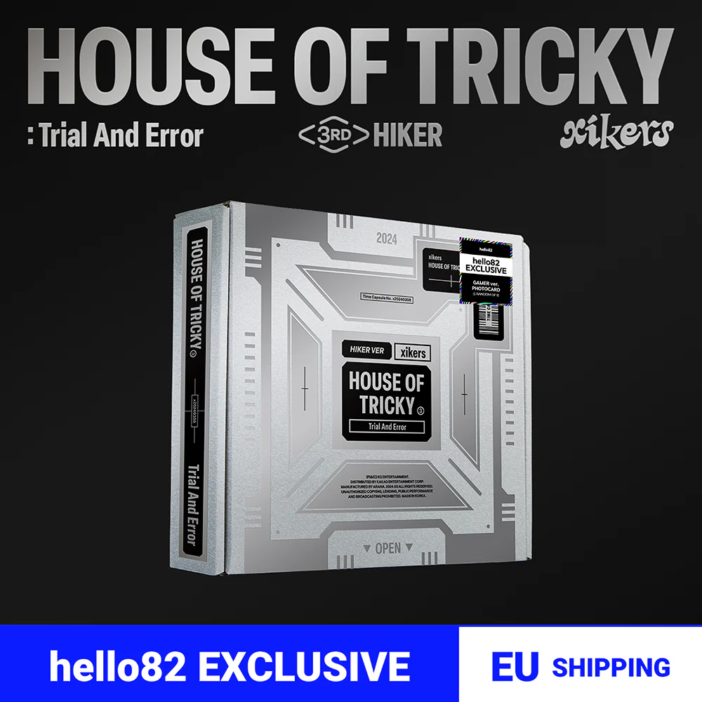 [EU SHIPPING] xikers - HOUSE OF TRICKY : Trial And Error - hello82 Exclusive - Image 2
